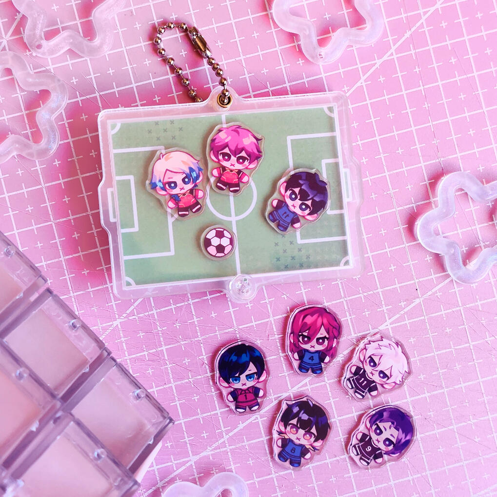 Blue Lock Customisable Shaker Charm